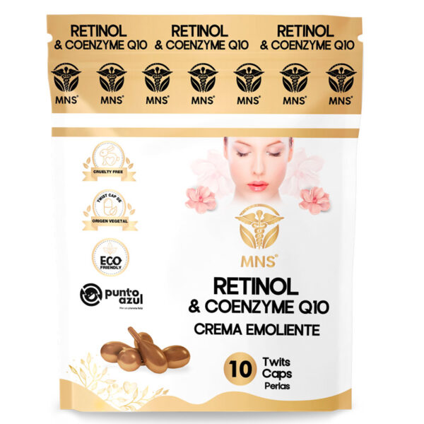 Retinol Coenzyme Q10 x 10 Twist Caps Millenium Natural Systems