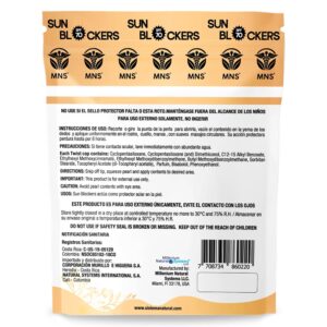 Sun Blockers Protector Solar x 10 Twist Caps Millenium Natural Systems