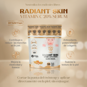 Radiant Skin Vitamin C & Serum x 10 Twist Caps - Image 4