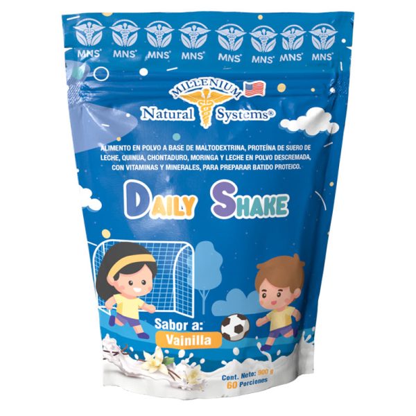 Daily Shake sabor vainilla 900 g Millenium Natural Systems