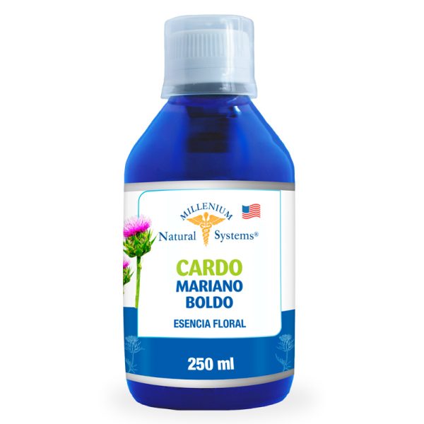 Esencia Floral Cardo Mariano Boldo 250 Ml - Millenium Natural Systems