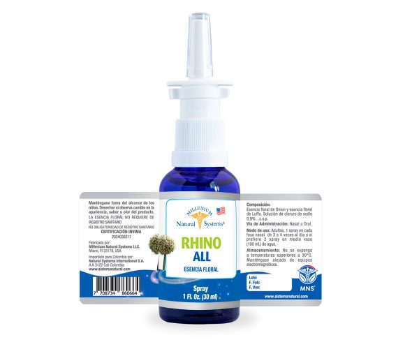 Rhino All 30 ml Esencia Floral Millenium Natural Systems