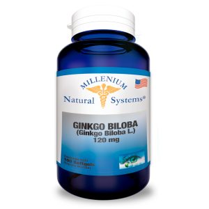 Ginkgo Biloba 120 mg x 100 softgels Millenium Natural Systems