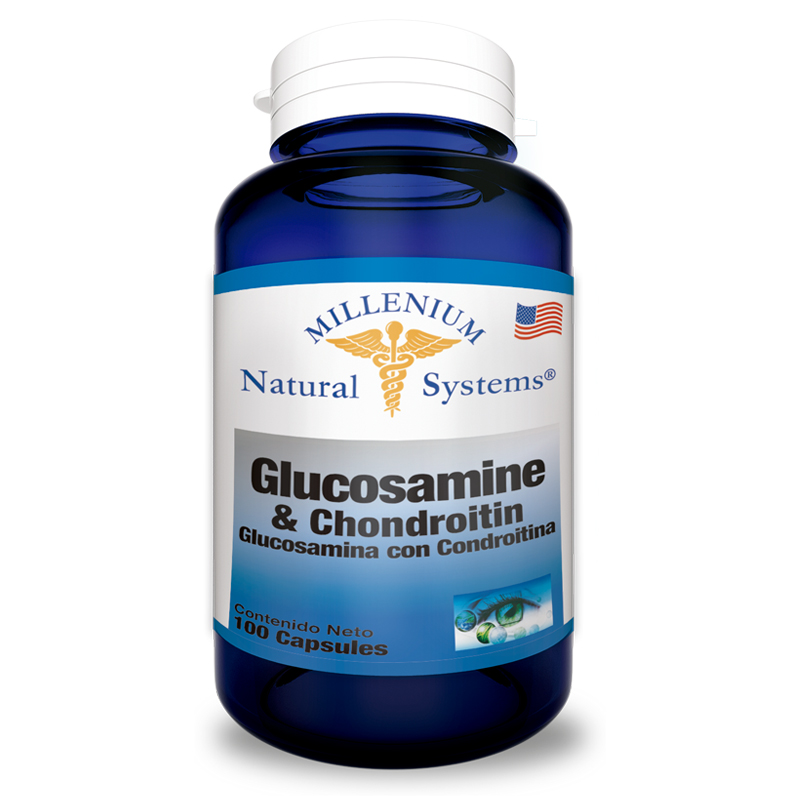 Glucosamina Chondroitin 100 capsulas Millenium Natural Systems
