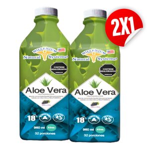 Prom 2X1 Aloe Vera + Fibra Prebiótica Drink 32 Oz