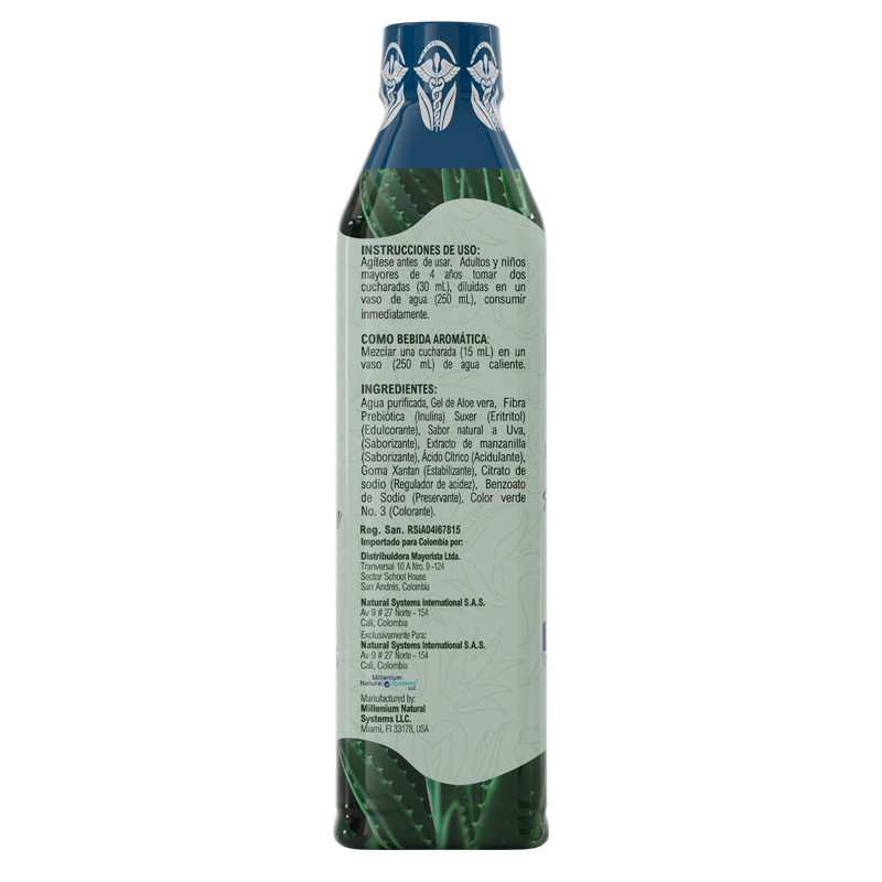 Aloe Vera Drink 32 Oz Millenium Natural Systems
