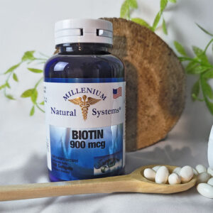 Biotin 900 mcg x 100 Softgels - Image 3