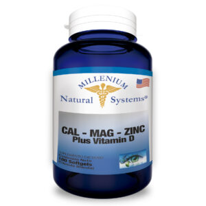 Cal Mag Zinc Plus Vitamin D x 100 Softgels - Image 1