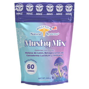 Mushy Mix 60 gomas sabor Berry Natural Systems