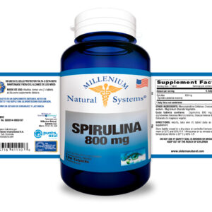 Spirulina 800 mg x 100 Tabletas - Image 2