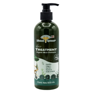 Hair Treatment Organic Silicon Shampoo 500 ml para mujer- Millenium Natural Systems
