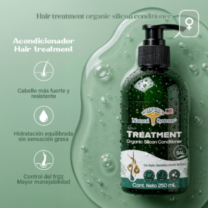 Hair Treatment Organic Silicon Acondicionador 250 ml - Image 2